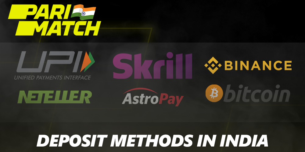 Parimatch Deposit Methods in India