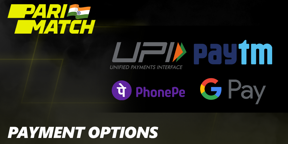 Parimatch India payments