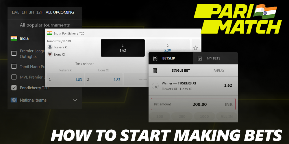 How to Start Betting at Parimatch India