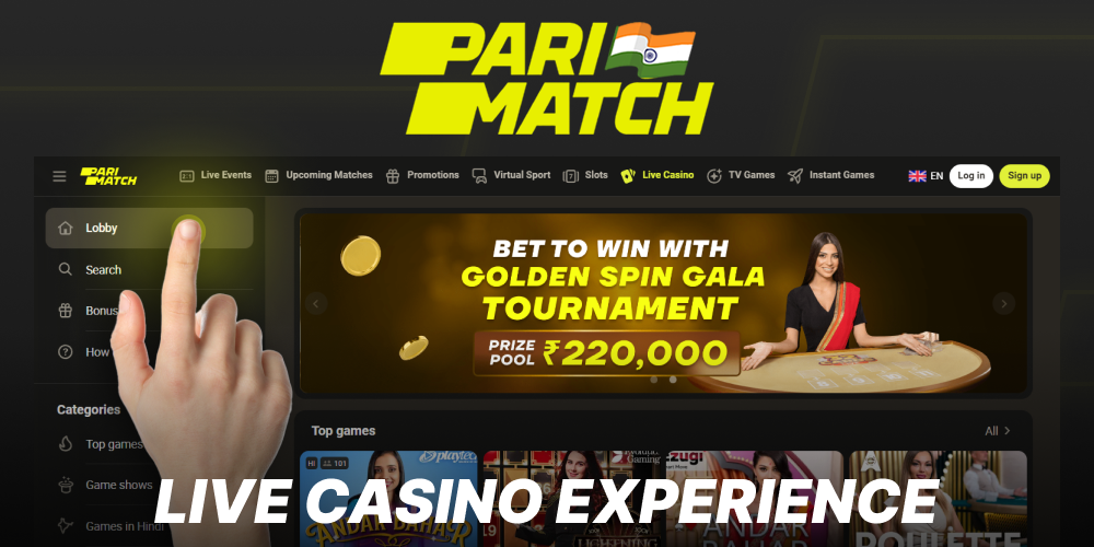 How to play Parimatch live casino