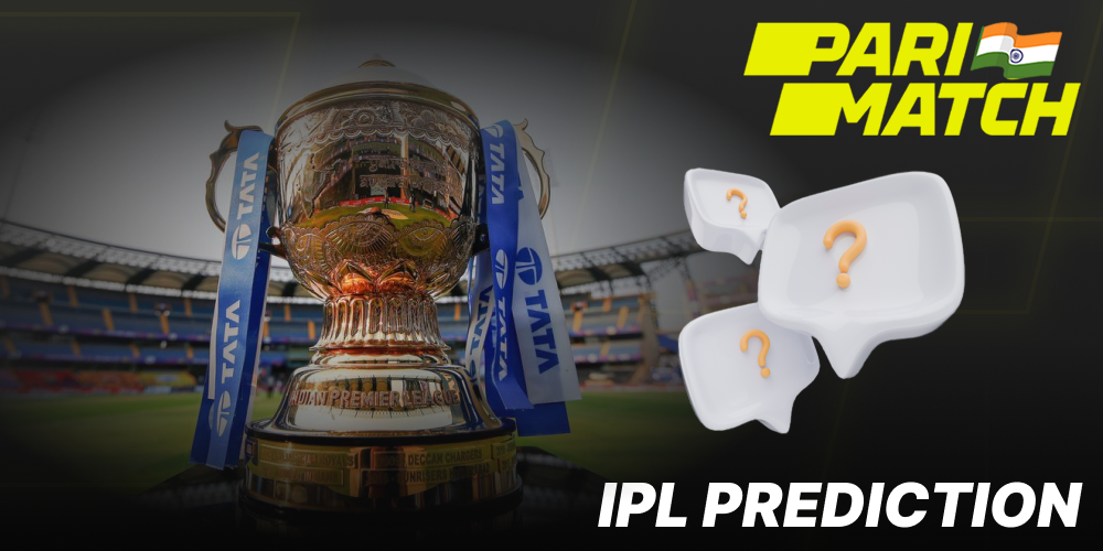 IPL match predictions for betting at Parimatch